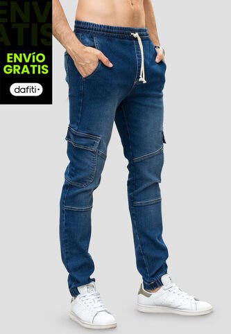 Jogger Hombre Azul Mp 110343 MP