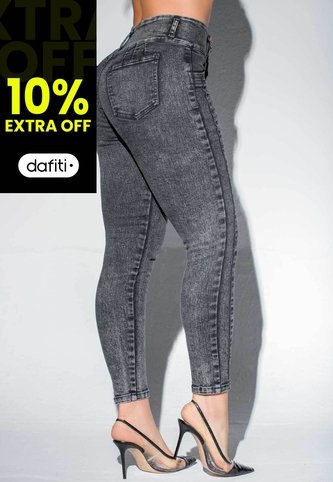 Jean Mujer Gris Mp 260 MP