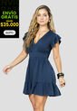Vestido Corto Mujer Azul Profundo Mp 106435 de MP