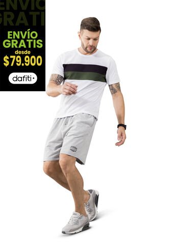 Bermuda Hombre Gris Mp 3348 MP