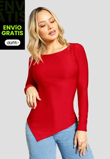 Blusa Mujer Rojo Mp 112265