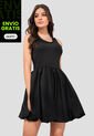 Vestido Corto Mujer Negro Mp 105150 de MP