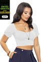 Crop Top Mujer Blanco Mp 730 de MP