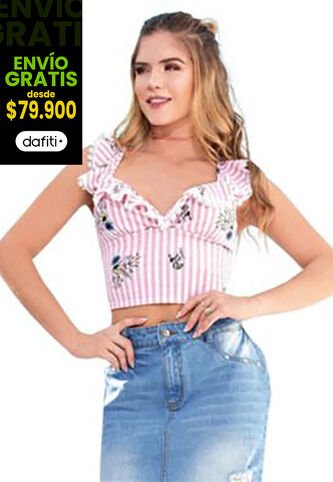 Blusa Juvenil Para Mujer Atypical -Estampado MP