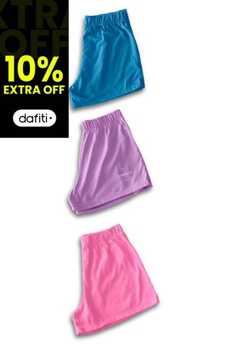 Short Paq X3 Exterior Multicolor Mp 1658 MP