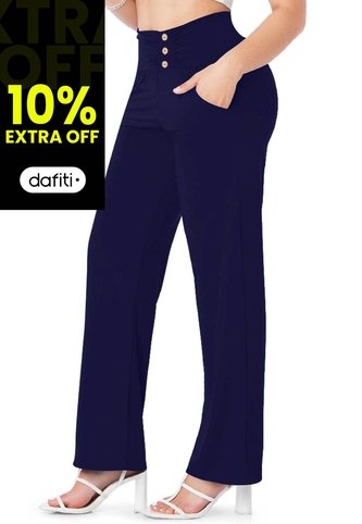 Pantalón Mujer Azul Mp 86925 MP