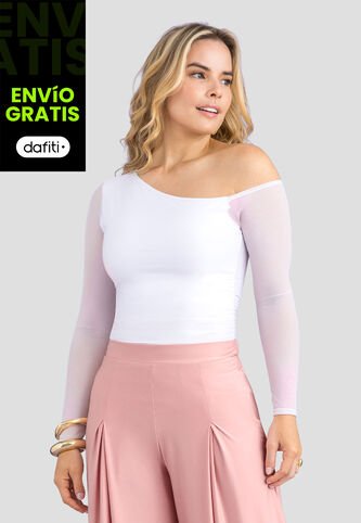 Blusa Mujer Blanco Mp 113625 MP