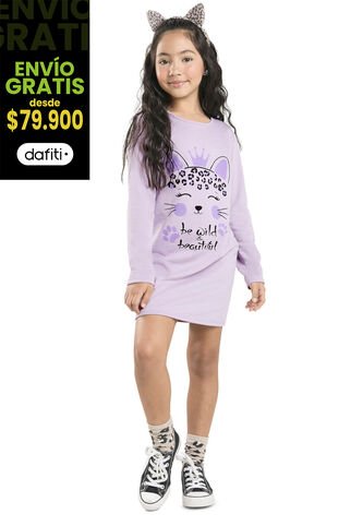 Vestido Infantil Lila Mp 32973 MP