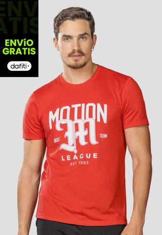 Camiseta Hombre Rojo Mp 113610 MP