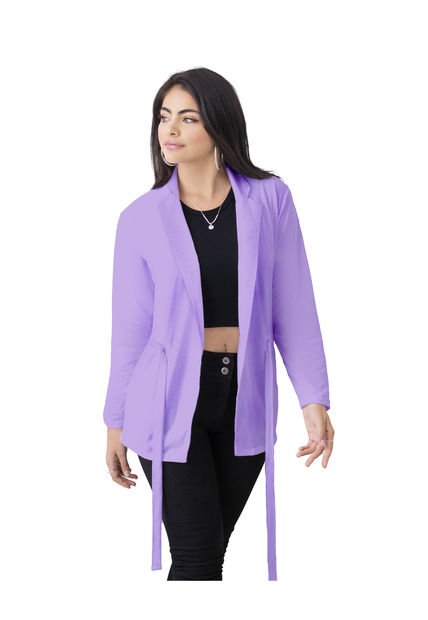 Blazer Mujer Lila Mp 33877