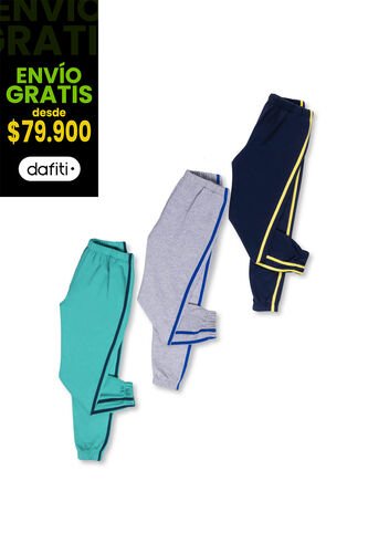 Jogger Infantil Azul Navy Mp 7820 MP