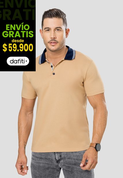 Polo Hombre Caramelo Mp 7098