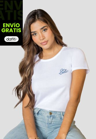 Camiseta Mujer Blanco Mp 113727 MP