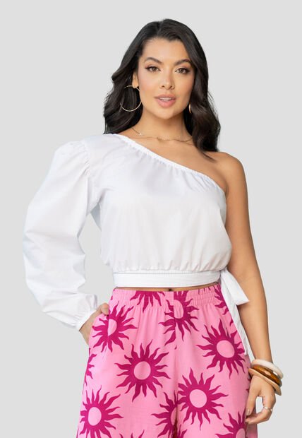 Blusa Mujer Blanco Mp 106300