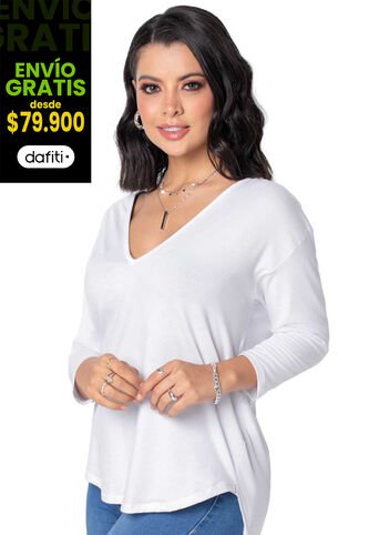 Camiseta Mujer Blanco Mp 16856 MP