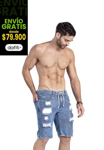 Bermuda Masculino Azul Mp 87268 MP