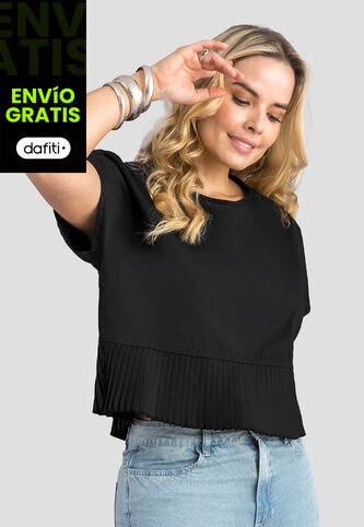 Blusa Mujer Negro Mp 113568 MP