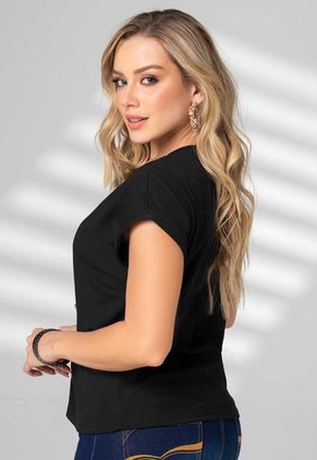 Camiseta Mujer Negro Mp 2363