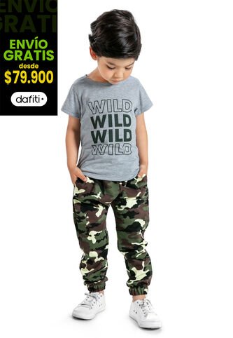 Conjunto Niños Infantil Multicolor Mp 91637 MP