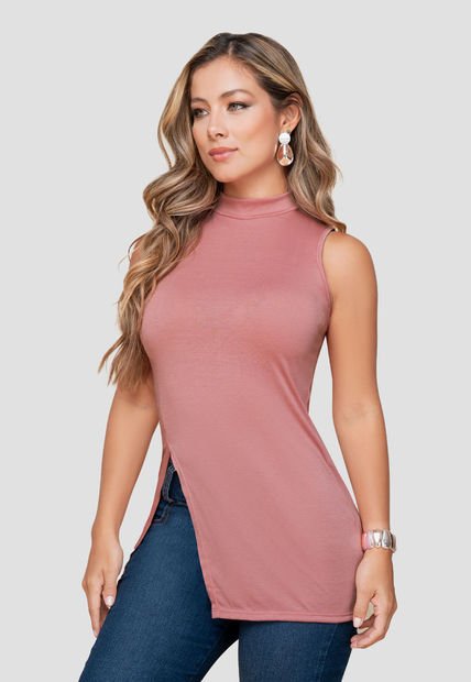 Blusón Mujer Rosa Mp 103991