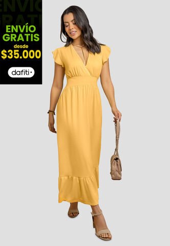 Vestido Largo Mujer Girasol Mp 869 MP