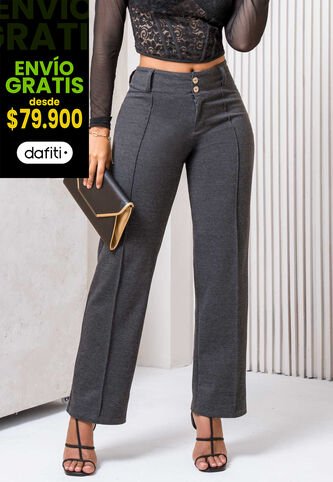 Pantalón Mujer Negro Cross Mp 1072 MP