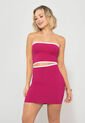 Vestido Corto Mujer Fucsia Mp 101421 de MP
