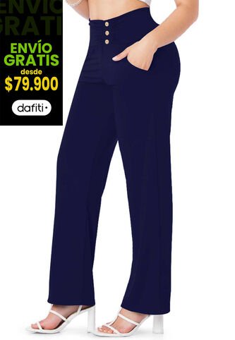 Pantalón Mujer Azul Mp 86925 MP