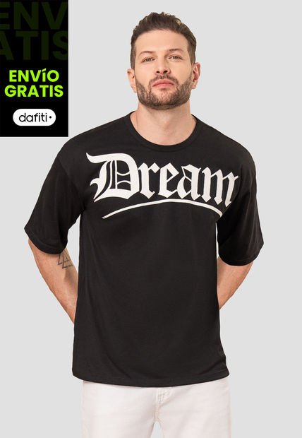 Camiseta Hombre Negro Mp 103619