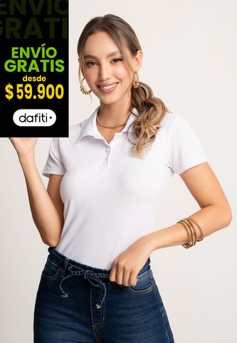 Polo Mujer Blanco Mp 104448 MP