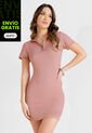 Vestido Corto Mujer Rosa Mp 104009 de MP