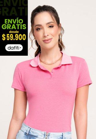 Polo Mujer Rosa Mp 104448 MP