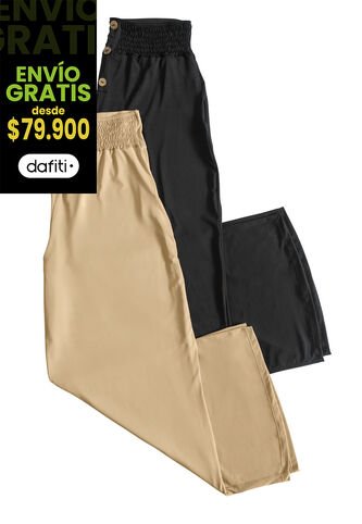 Pantalón Mujer Negro Mp 3407 MP