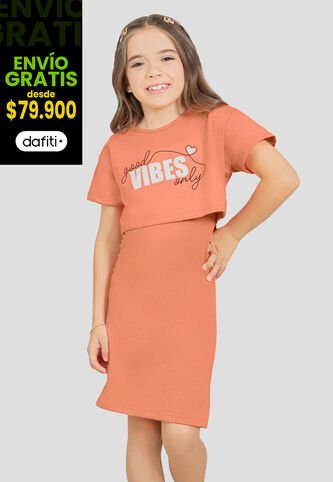 Conjunto Infantil Bebés Naranja Mp 100697 MP