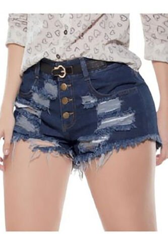 Short Juvenil Para Mujer MP 26606 Azul MP