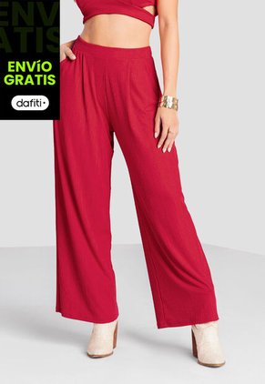Pantalón Mujer Rojo Mp 104024
