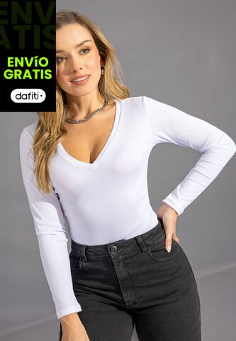 Camibuzo Mujer Blanco Mp 113375 MP