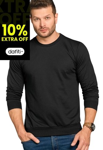 Buzo Para Hombre Negro Mp MP