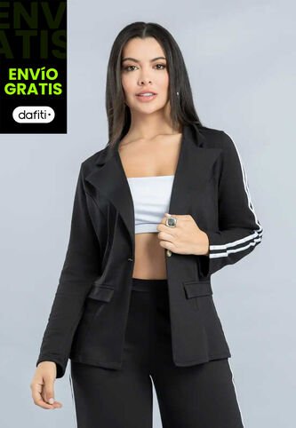 Blazer Mujer Negro Mp 111774 MP