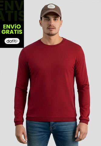 Camibuzo Hombre Merlot Mp 113059 MP