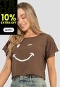 Camiseta Mujer Chocolate Mp 3496 de MP