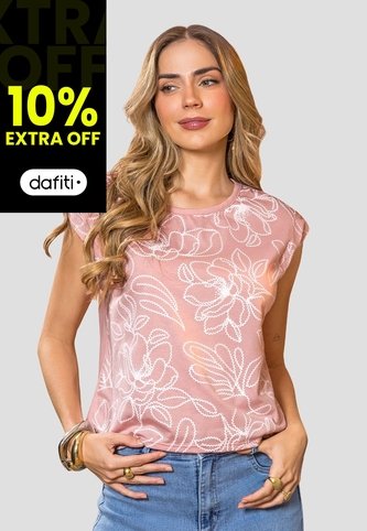 Camiseta Mujer Rosa Polvo Mp 114019 MP