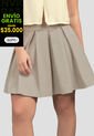 Falda Corta Mujer Latte Mp 110986 de MP