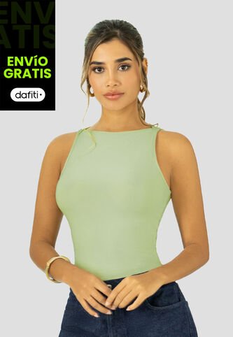 Blusa Mujer Verde Matcha Mp 112595 MP