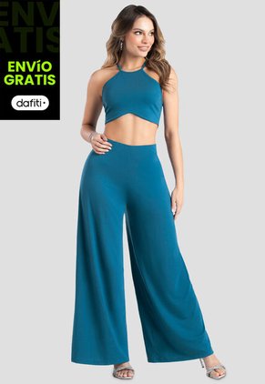 Conjunto Mujer Azul Petroleo Mp 102857