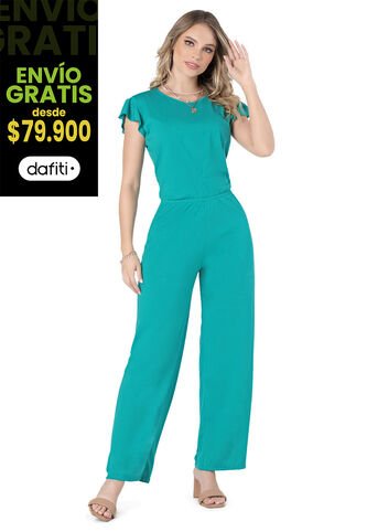 Enterizo Largo Mujer Verde Jade Mp 5812 MP