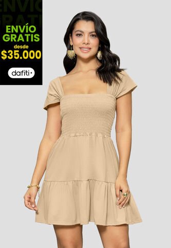 Vestido Mujer Latte Mp 110868 MP