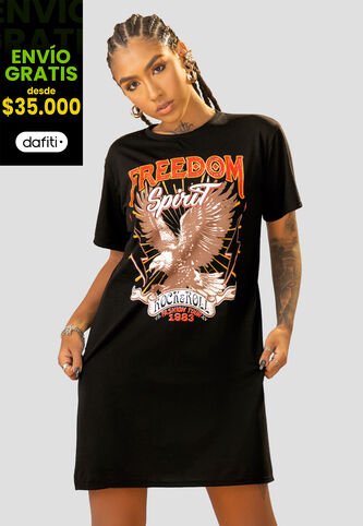 Blusón Mujer Negro Mp 107778 MP