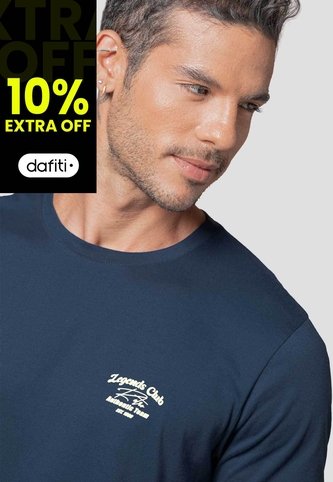 Camiseta Hombre Azul Profundo Mp 114233 MP