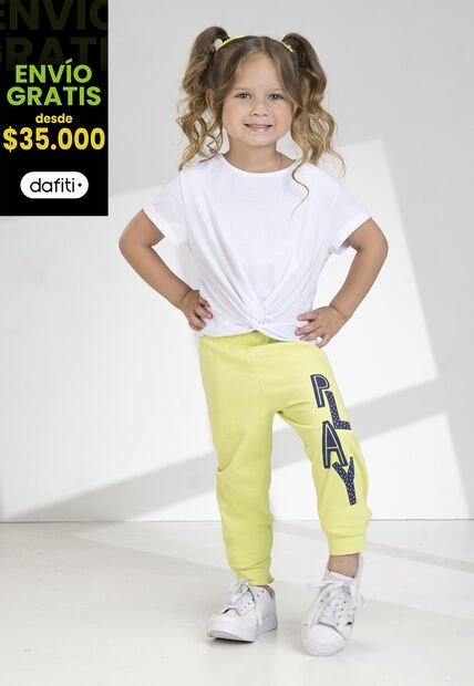 Camiseta Infantil Blanco Mp 92839